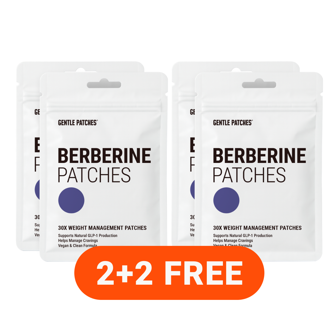 Weight Loss Berberine Patches 2+2 FREE