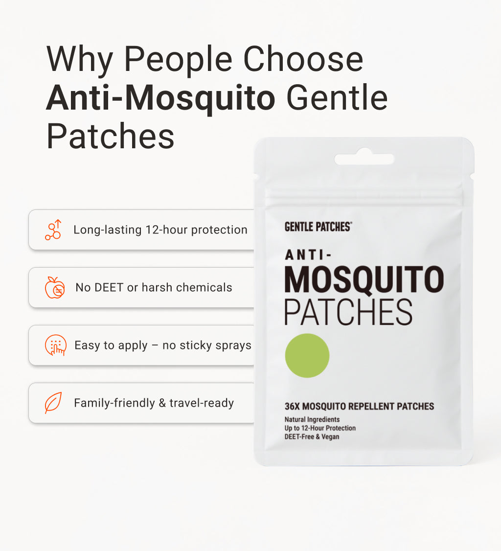 Parches Antimosquitos – Protección Natural Sin Aerosoles