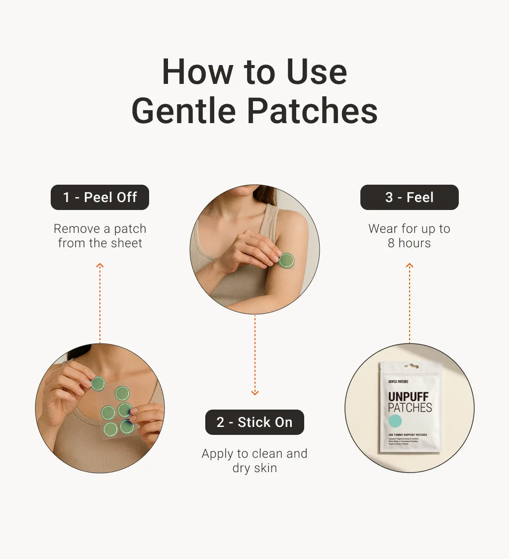 Unpuff Patches – Beat Bloat, Drain Puffiness & Feel Lighter Naturally
