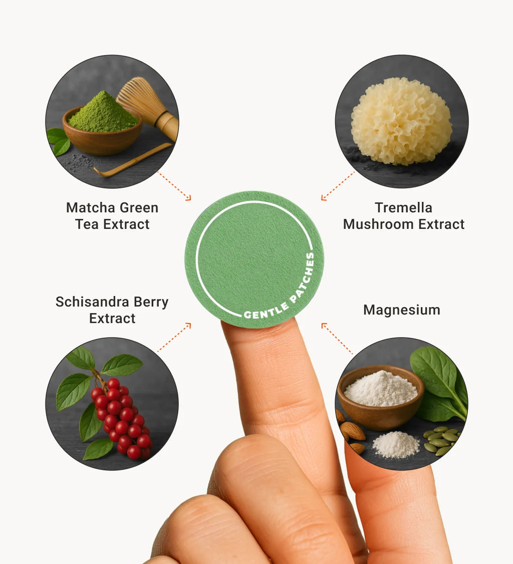 Matcha Patches – Focus, Glow & Innerlijke Balans Ondersteuning